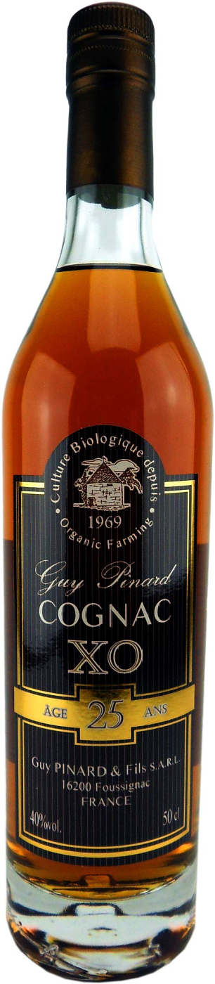 Guy Pinard,  Cognac XO 25 Jahre, 40%, 0,5l 