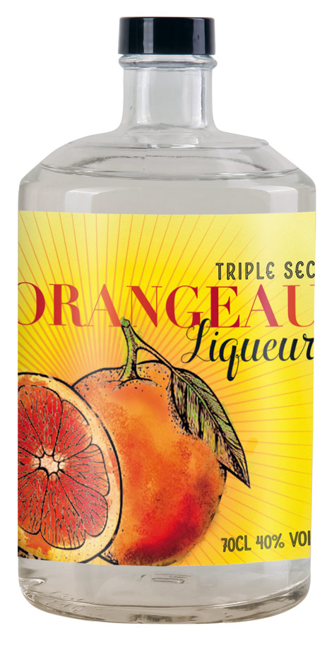 Orangeau Triple Sec Blutorangenlikör, 0,7l, 40%