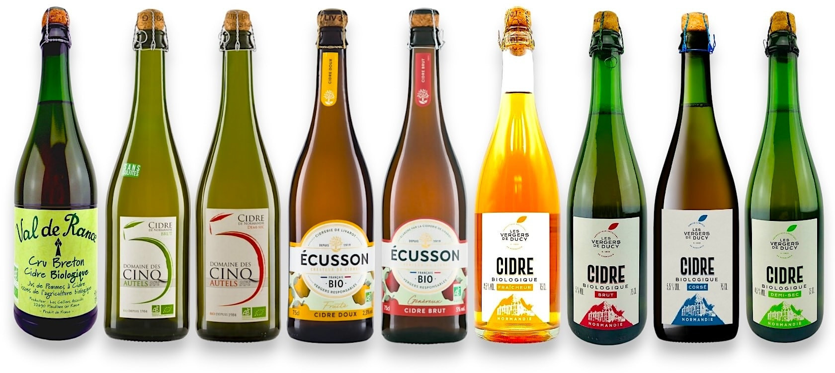 Bio-Cidre Probierpaket (9 x 0,75l)