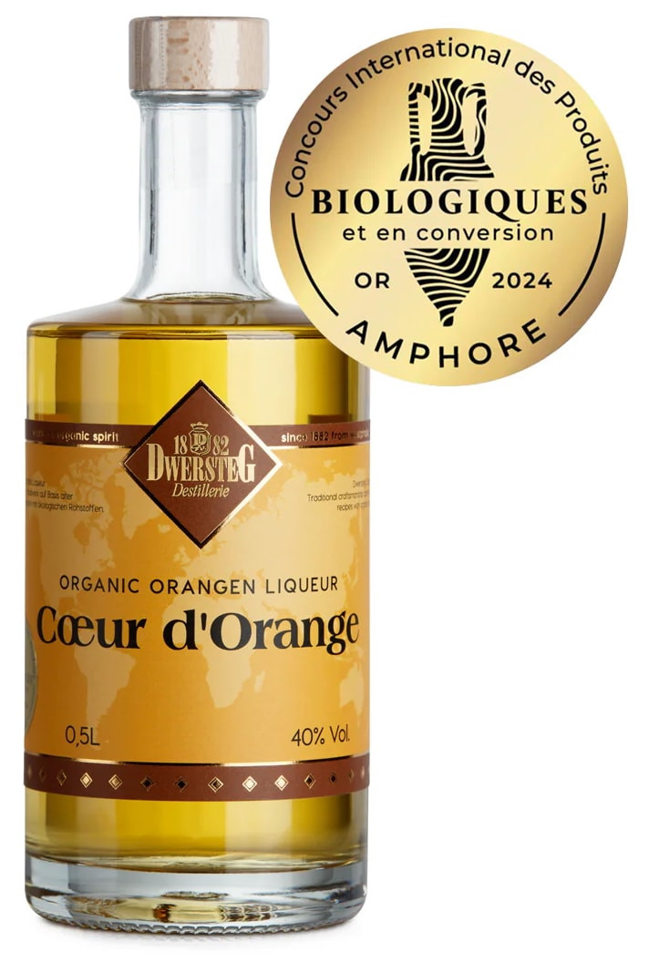Coeur d'Orange Orangen-Liqueur Organic, 40%, 0,5l