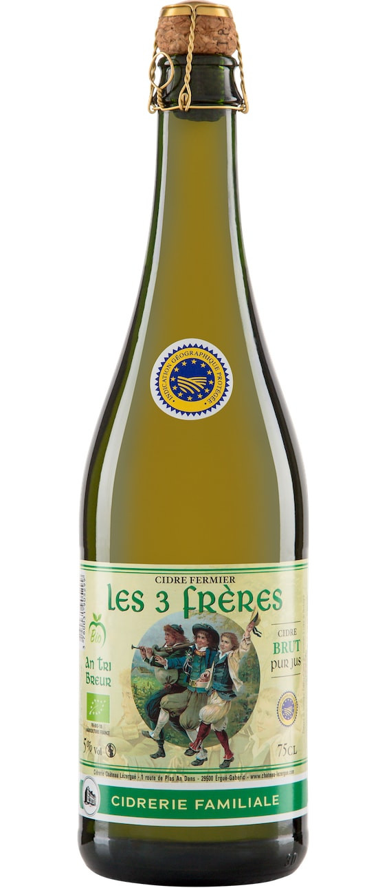 LES 3 FRÈRES Cidre fermier Brut