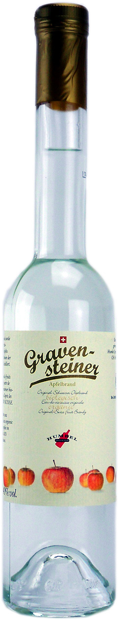 Gravensteiner Schweizer Apfelbrand, 35cl, 40%