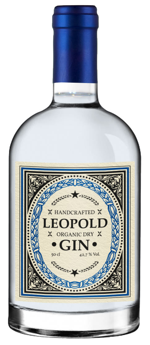 Edeldestillerie Mag. Josef Farthofer,  Handcrafted LEOPOLD Organic Dry Gin, 0,5l, 42,5% 