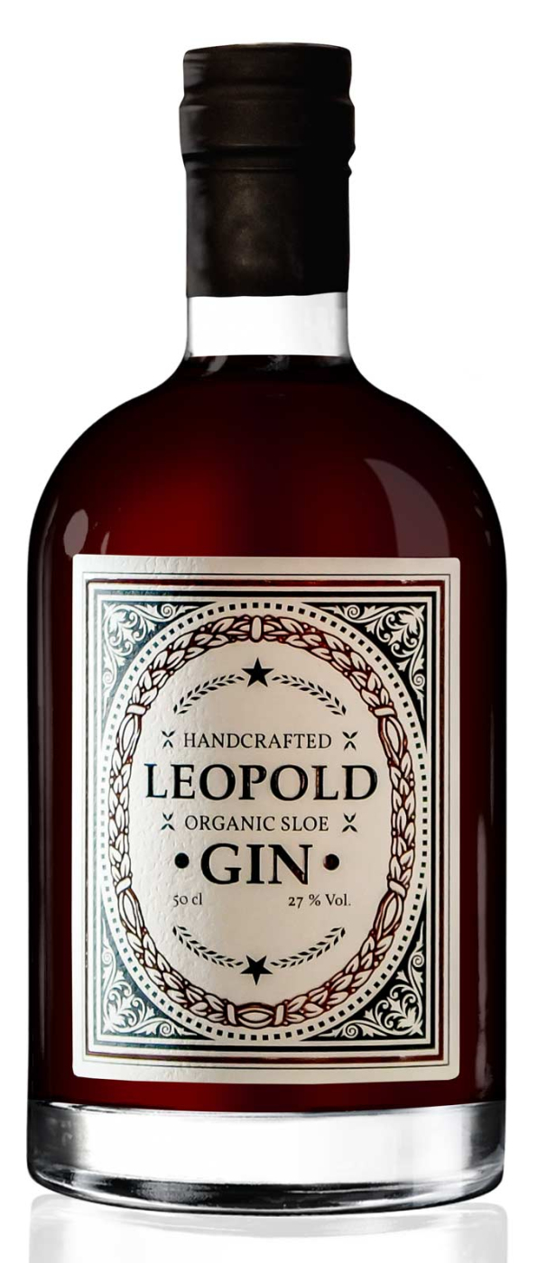 Handcrafted LEOPOLD Sloe Gin, 0,5l, 27%