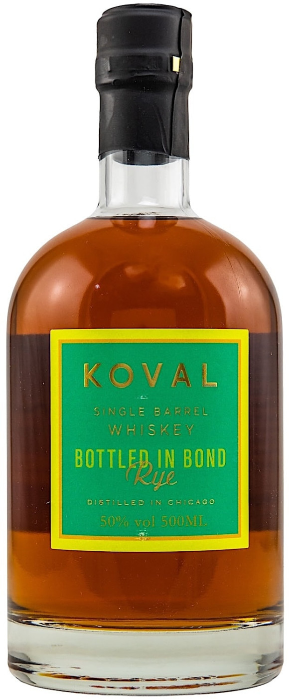 Koval Rye Whiskey - Bottled in Bond, 50%, 0,5l