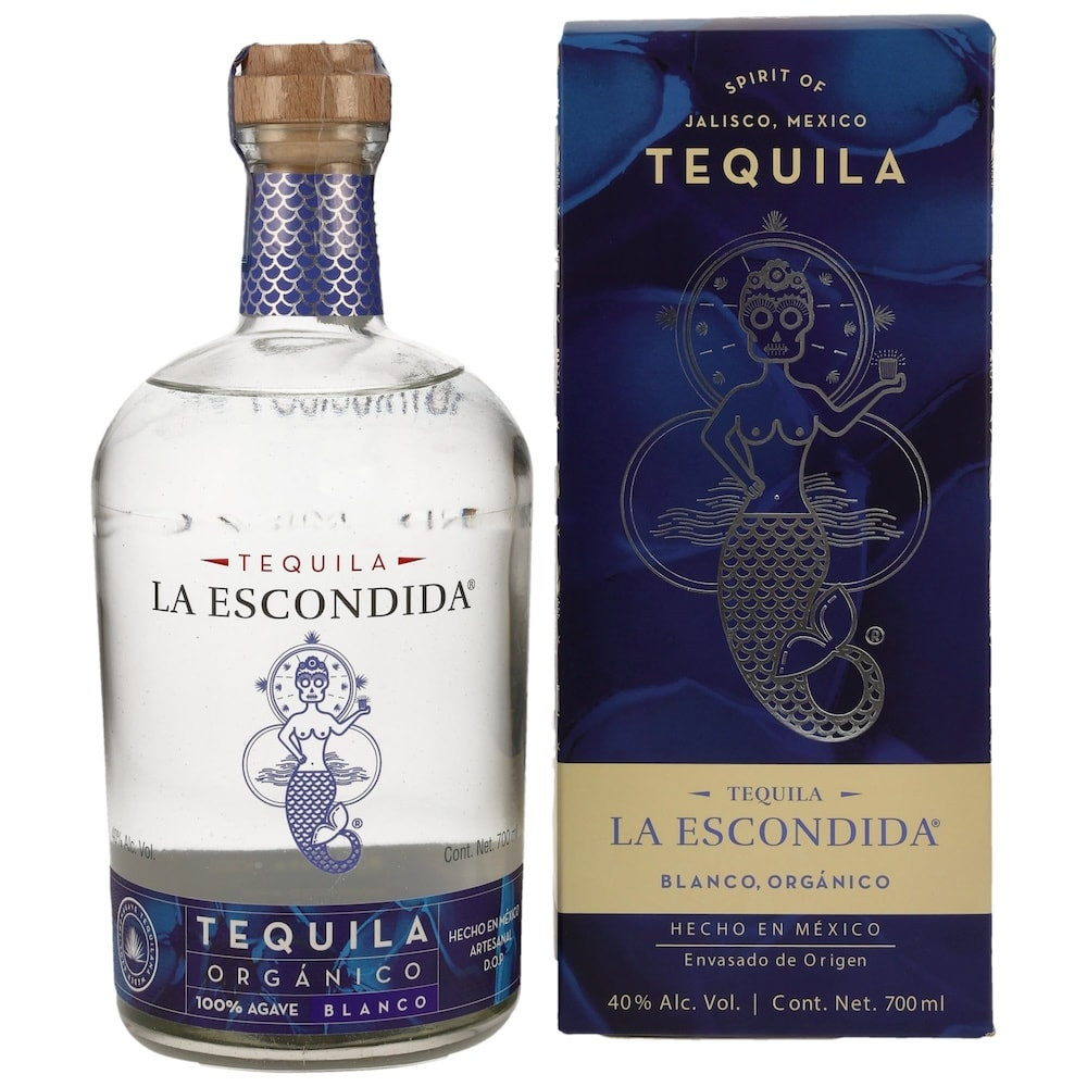 La Escondida Tequila Blanco - Organico, 0,7l, 40%