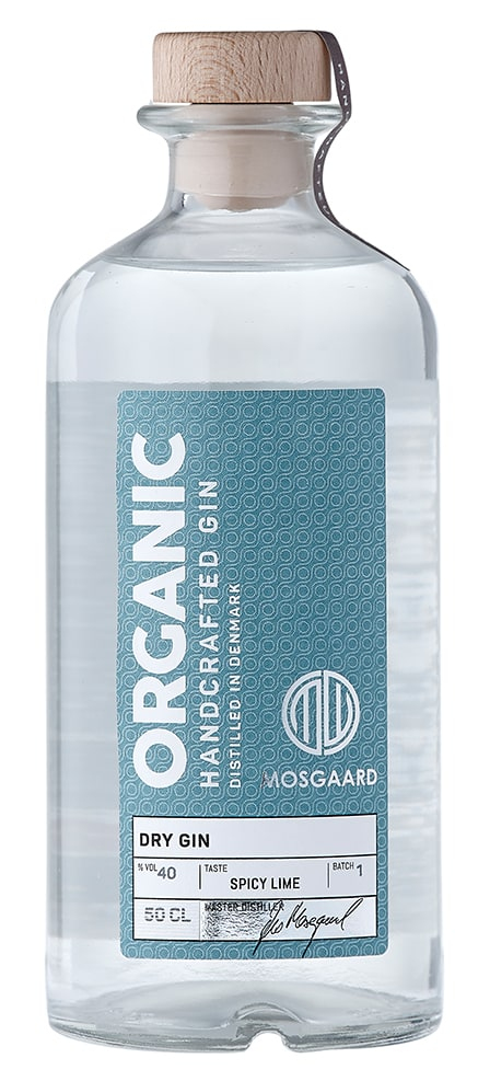 Organic Dry Gin Spicy Lime, 38% 0,5l