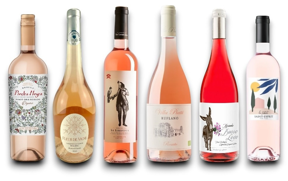 Paket herbstliche Rosé (BioWeinPaket, 6 Flaschen)