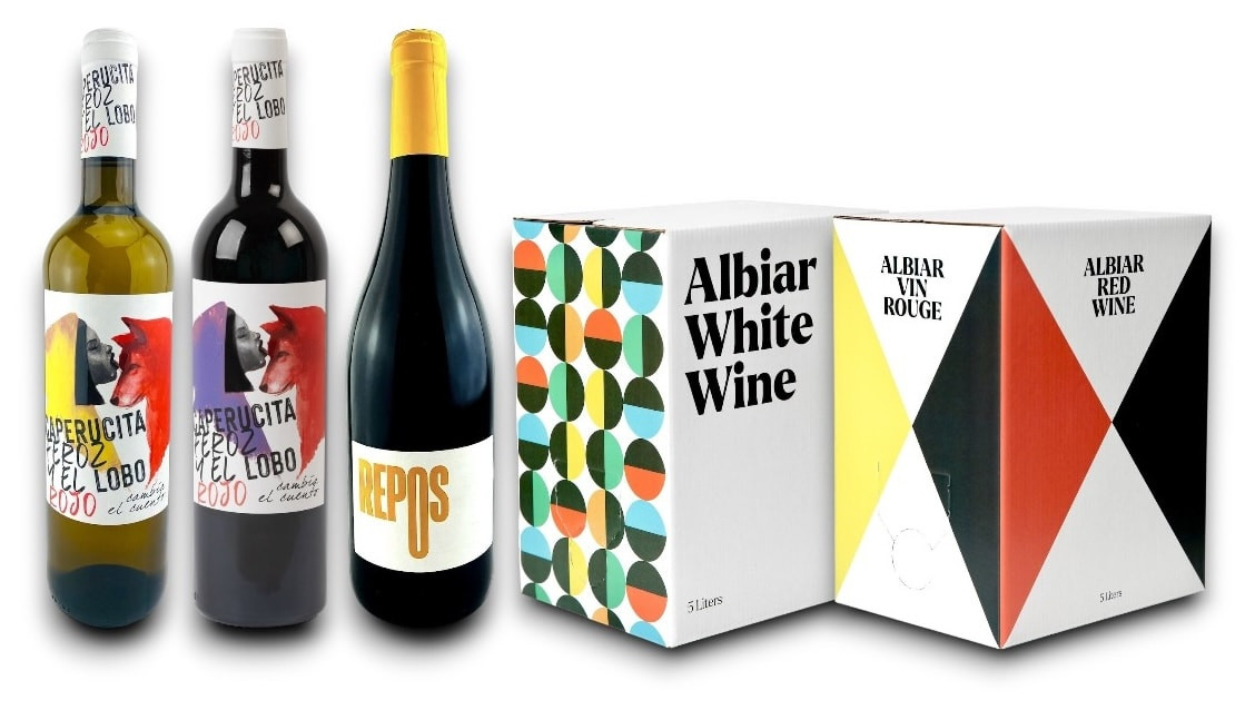 Probierpaket Bio-Weine und Bibs von Marsilea