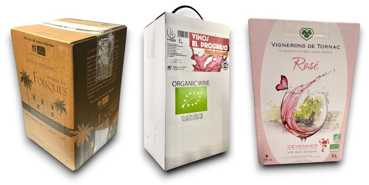 Probierpaket BioRoséweine in der Zapfbox (3 x 5 Liter)