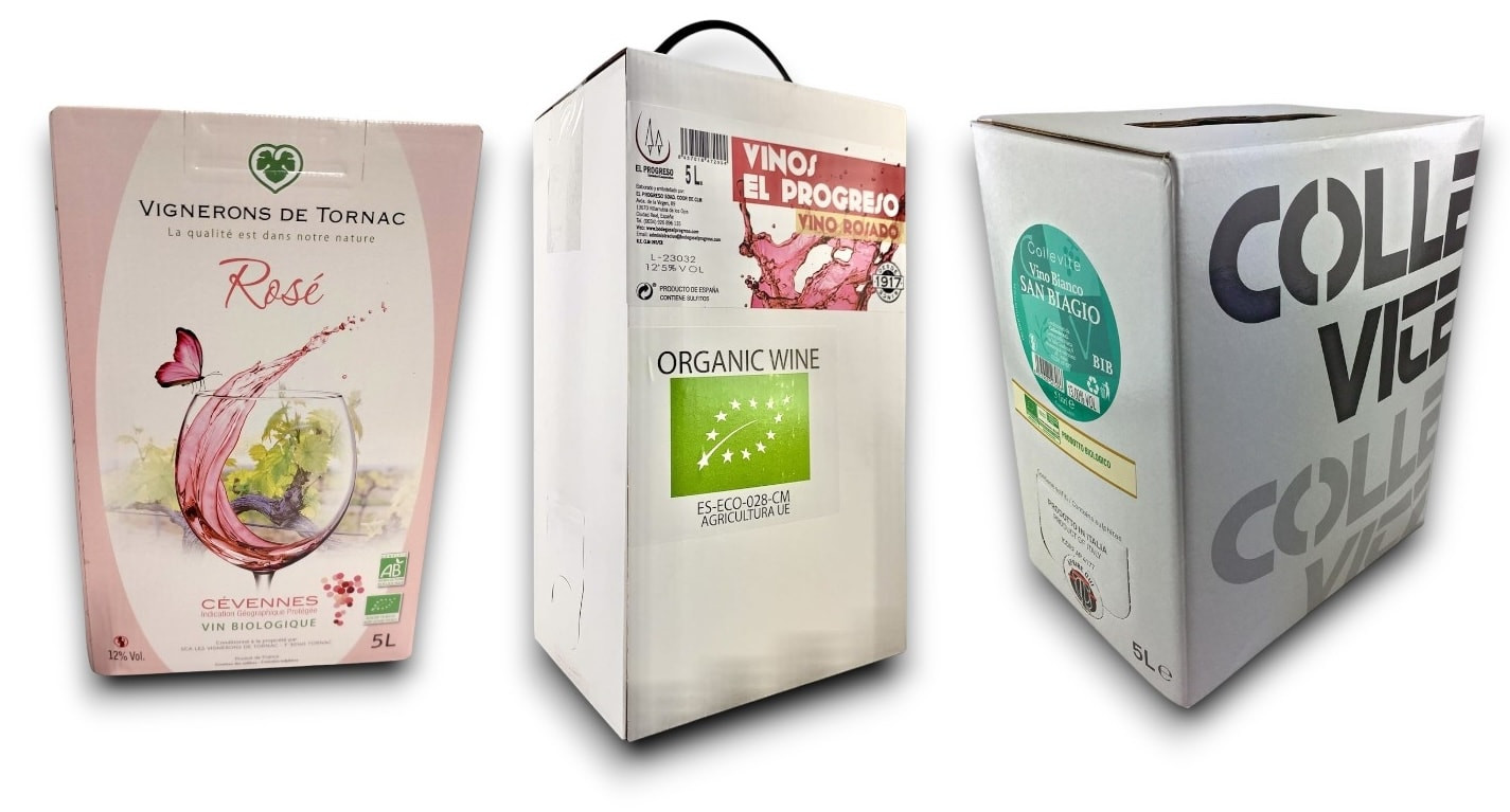 Probierpaket BioRoséweine in der Zapfbox (3 x 5 Liter)