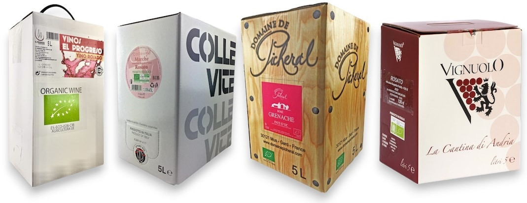 Probierpaket Topseller BioRoséweine in der Zapfbox (4 x 5 Liter)