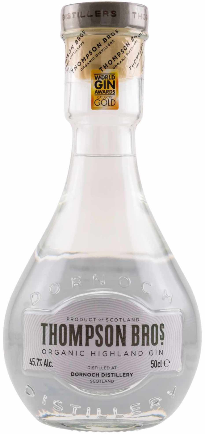 Thompson Bros. Organic Highland Gin (Dornoch Distillery), 45,7% 0,5l