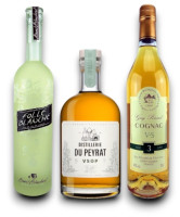 BioWeinReich,  Probierpaket Bio-Cognac (2 x 0,7l u. 1 x 0,5l, 40% / 43%) 