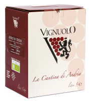 Vignuolo, Nero Di Troia Rosso 5 Liter BiB (Zapfbox), Jg.  2021