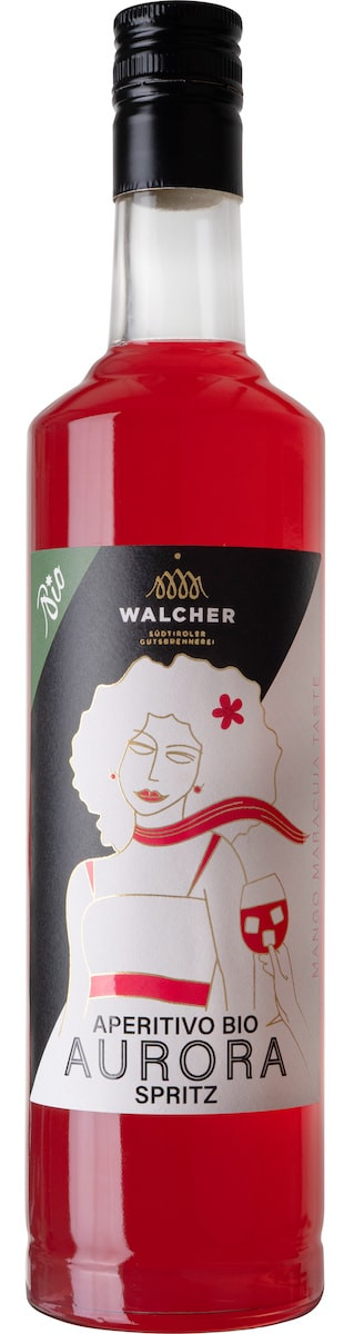 APERITIVO BIO AURORA SPRITZ Mango / Maracuja / Rhabarber, 0,7l, 15%